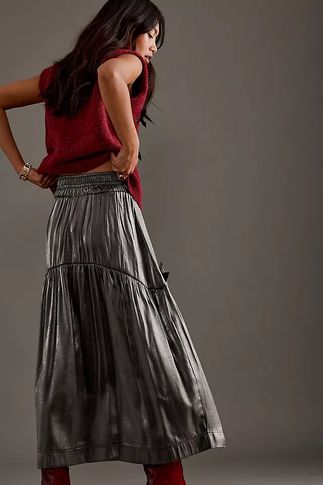 Damson Madder Dempsey Midi Skirt UK 6