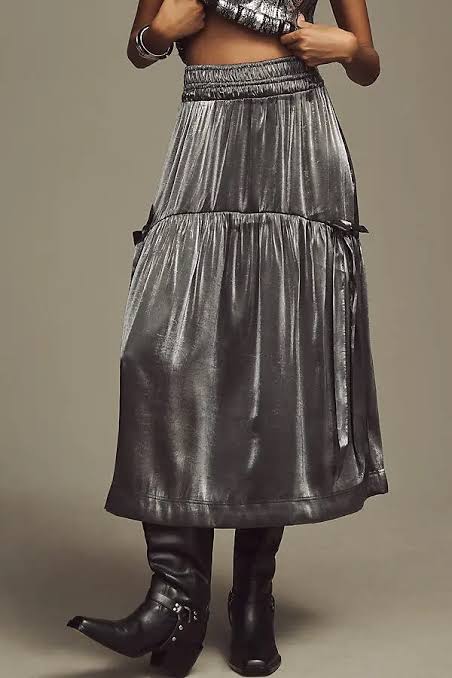Damson Madder Dempsey Midi Skirt UK 6
