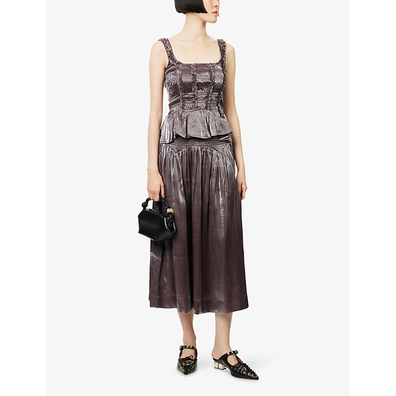 DAMSON MADDER LAYLA SKIRT ( GREY) UK10