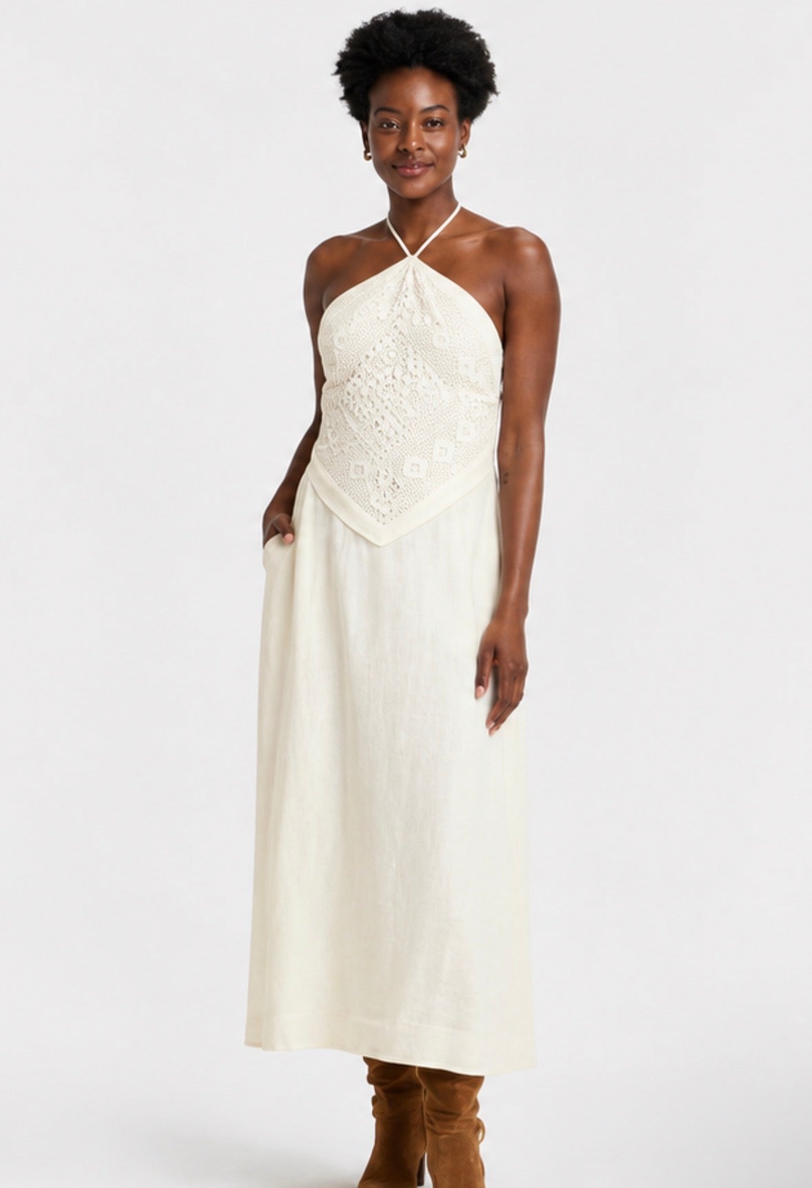 A NEW DAY HANKY DRESS