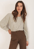 Indi&Cold embroidered top M