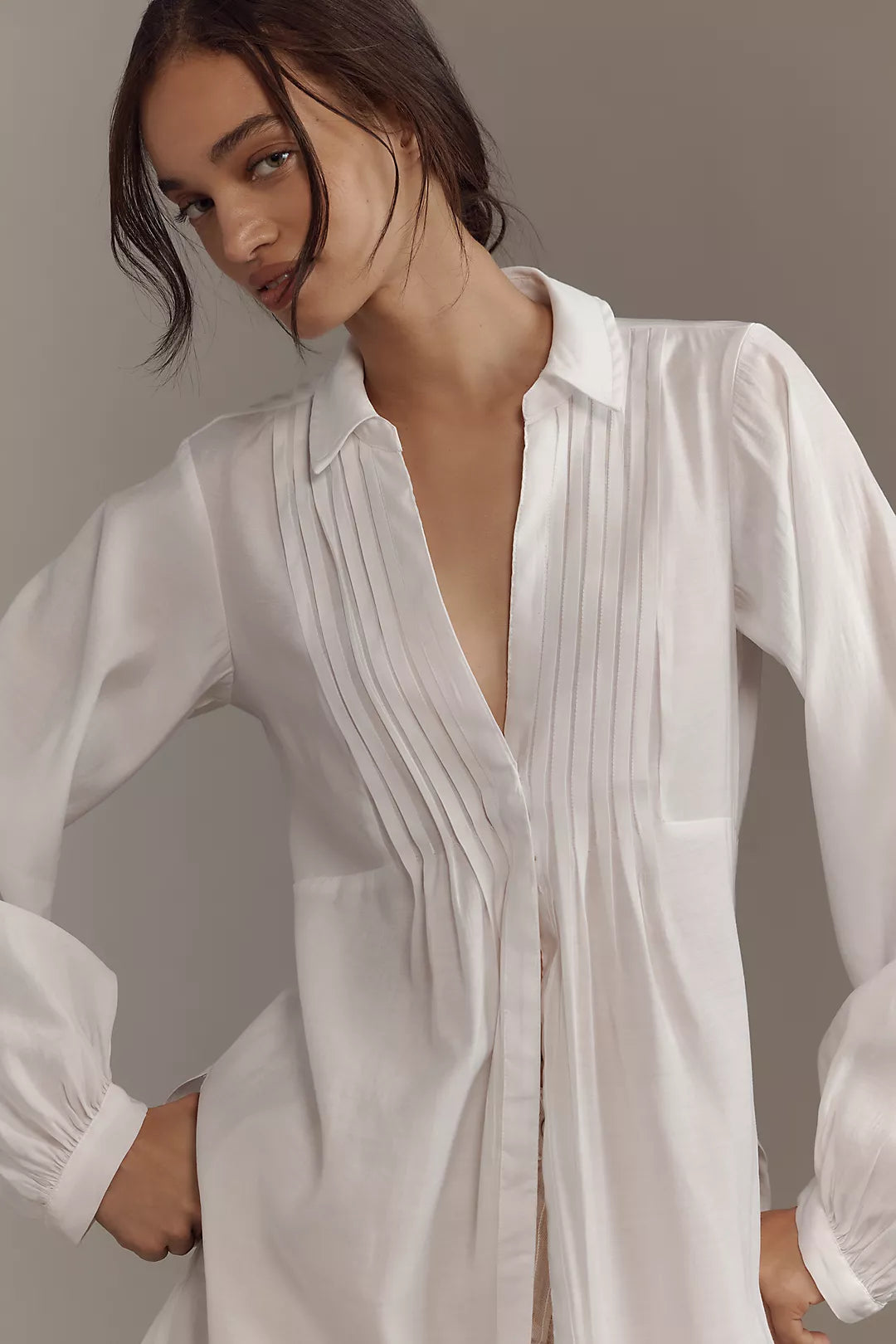 Anthropologie Long line shirt