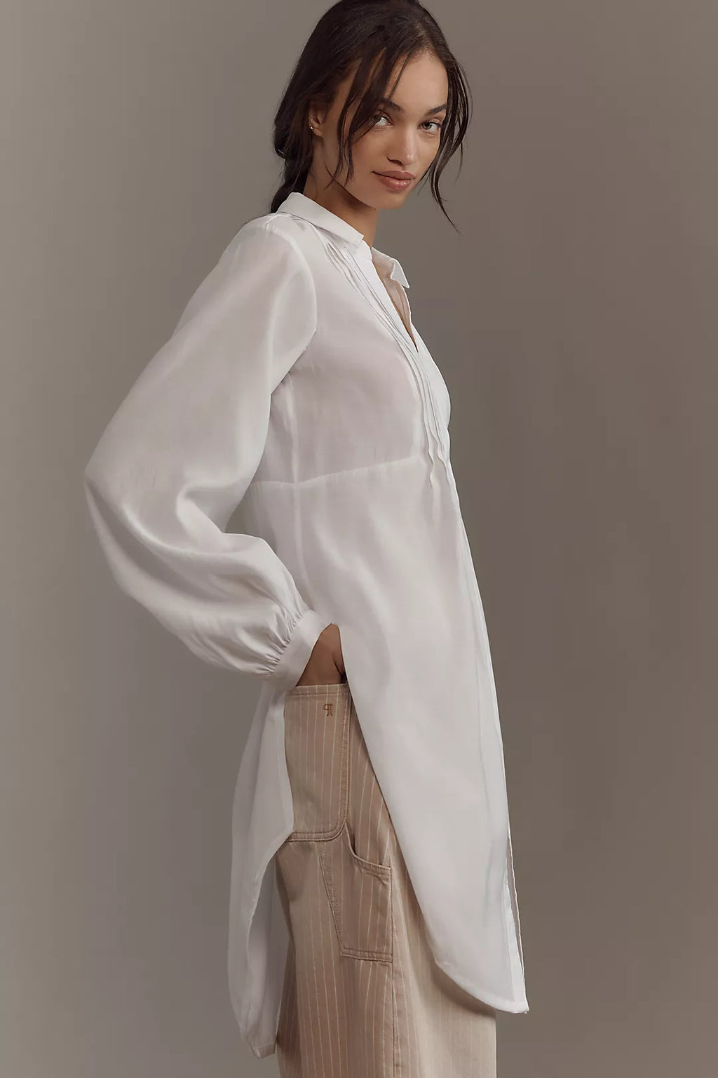 Anthropologie Long line shirt