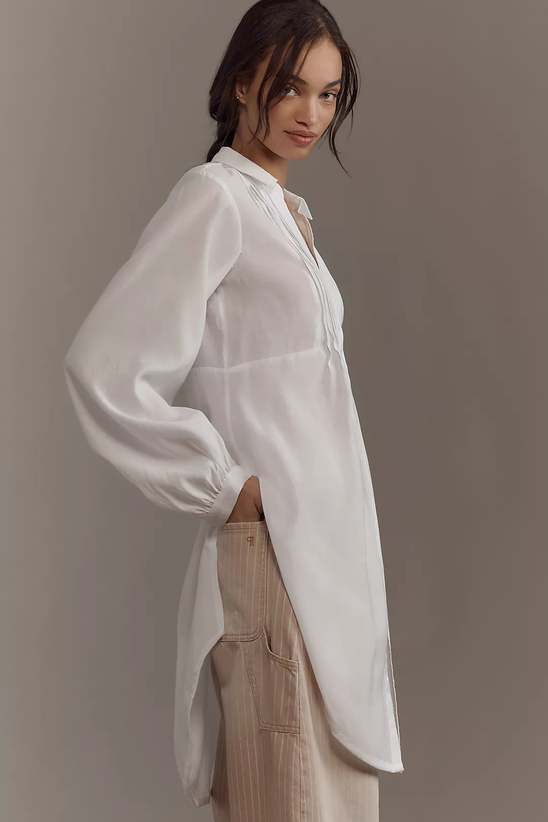 Anthropologie Long line shirt