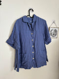 TOAST LINEN SHIRT M