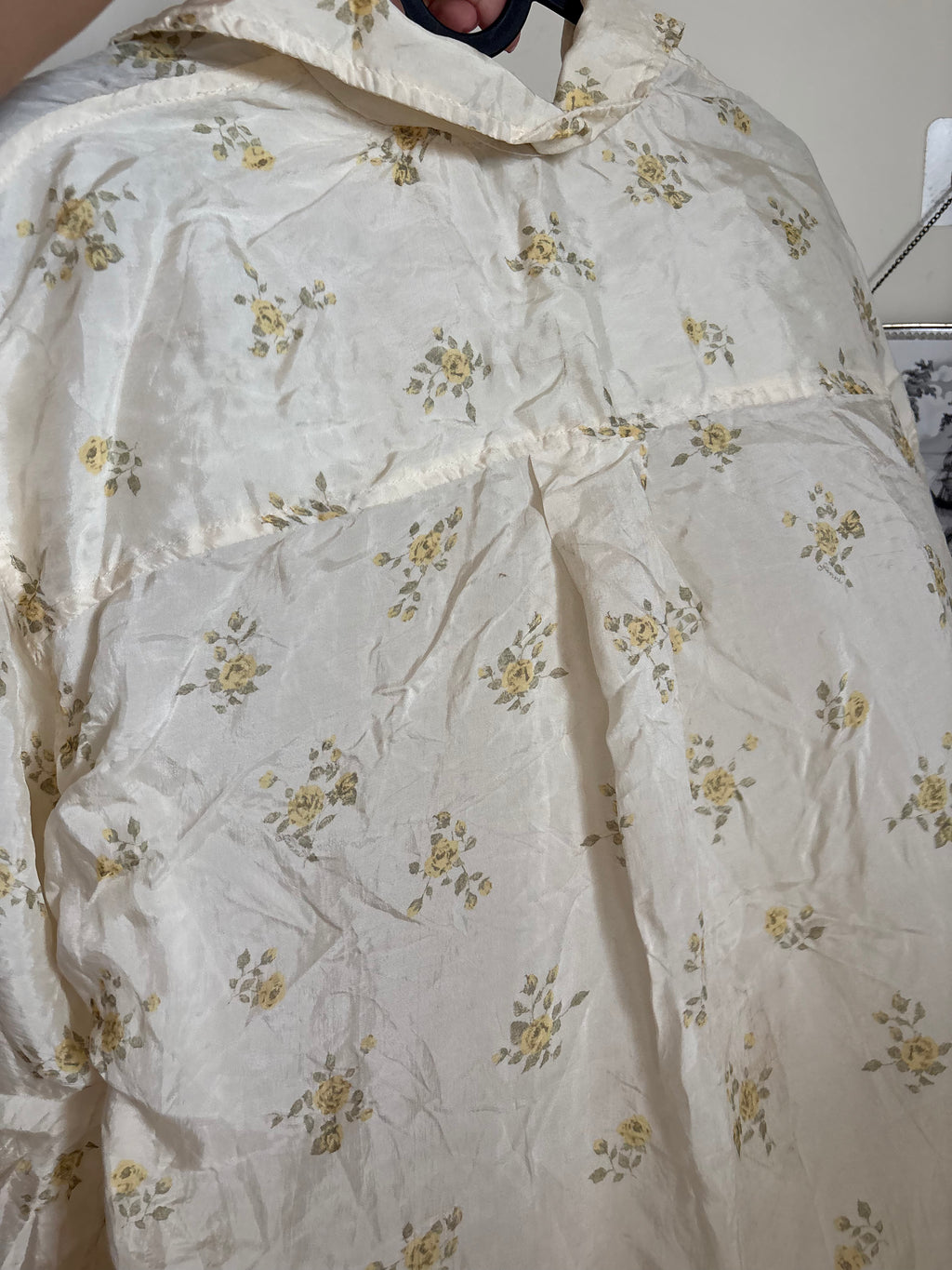 GANNI FLORAL TOP EU 36
