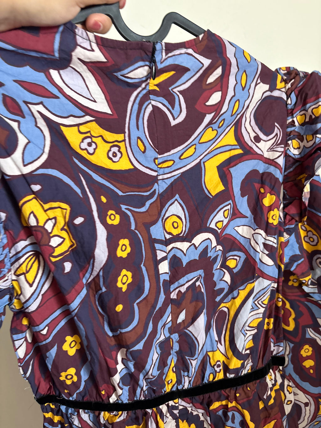 RHODE PRINTED SAMPLE DRESS XS
