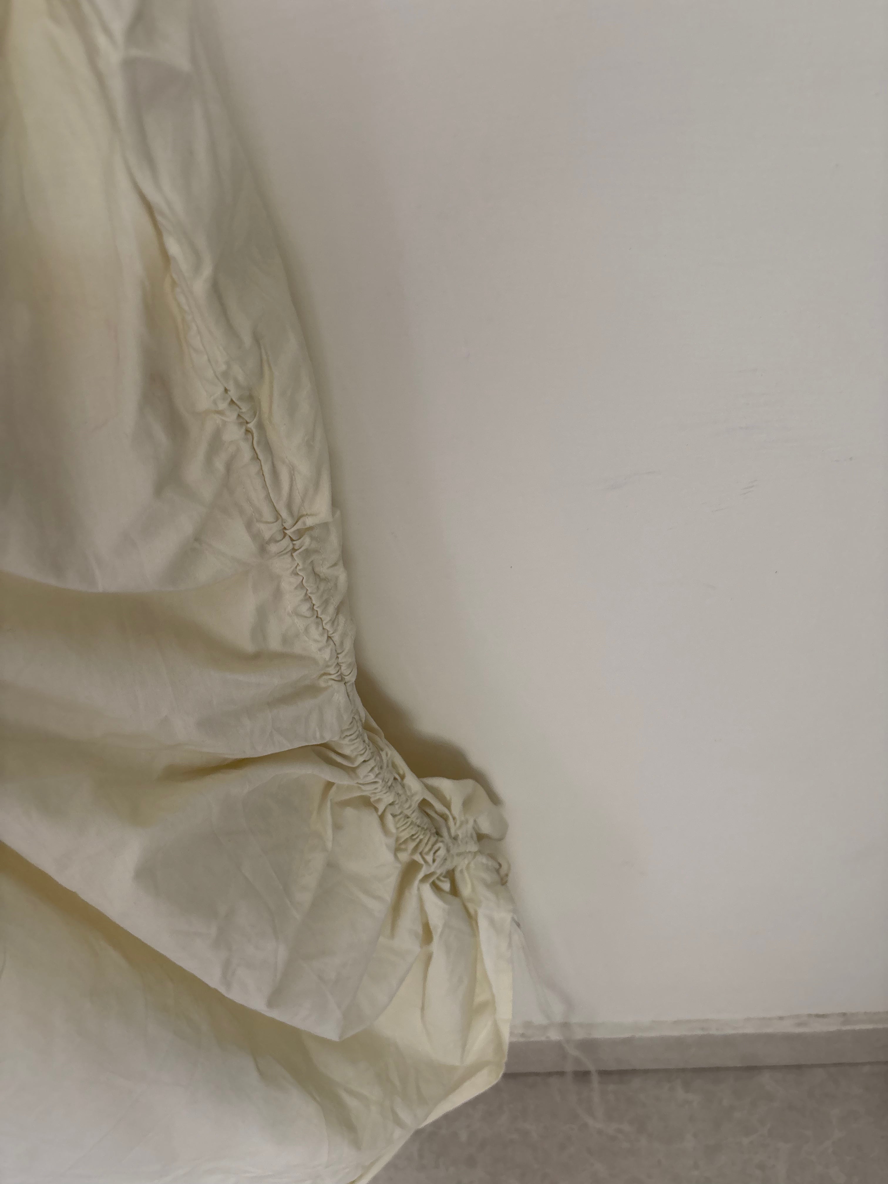 COLLUSION LIGHT YELLOW DRAWSTRING DRESS UK 16