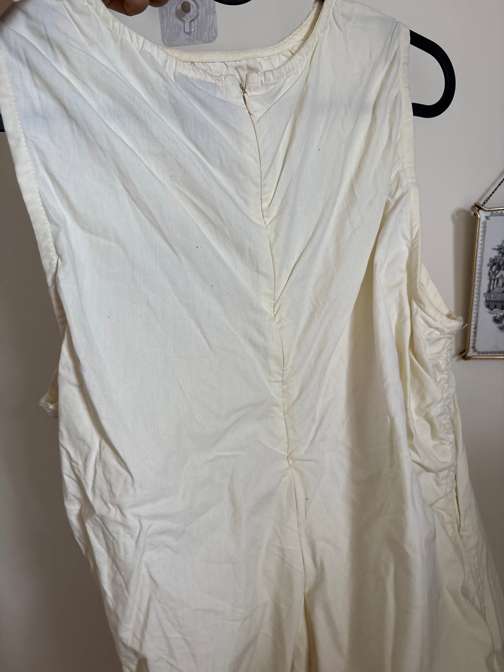 COLLUSION LIGHT YELLOW DRAWSTRING DRESS UK 16