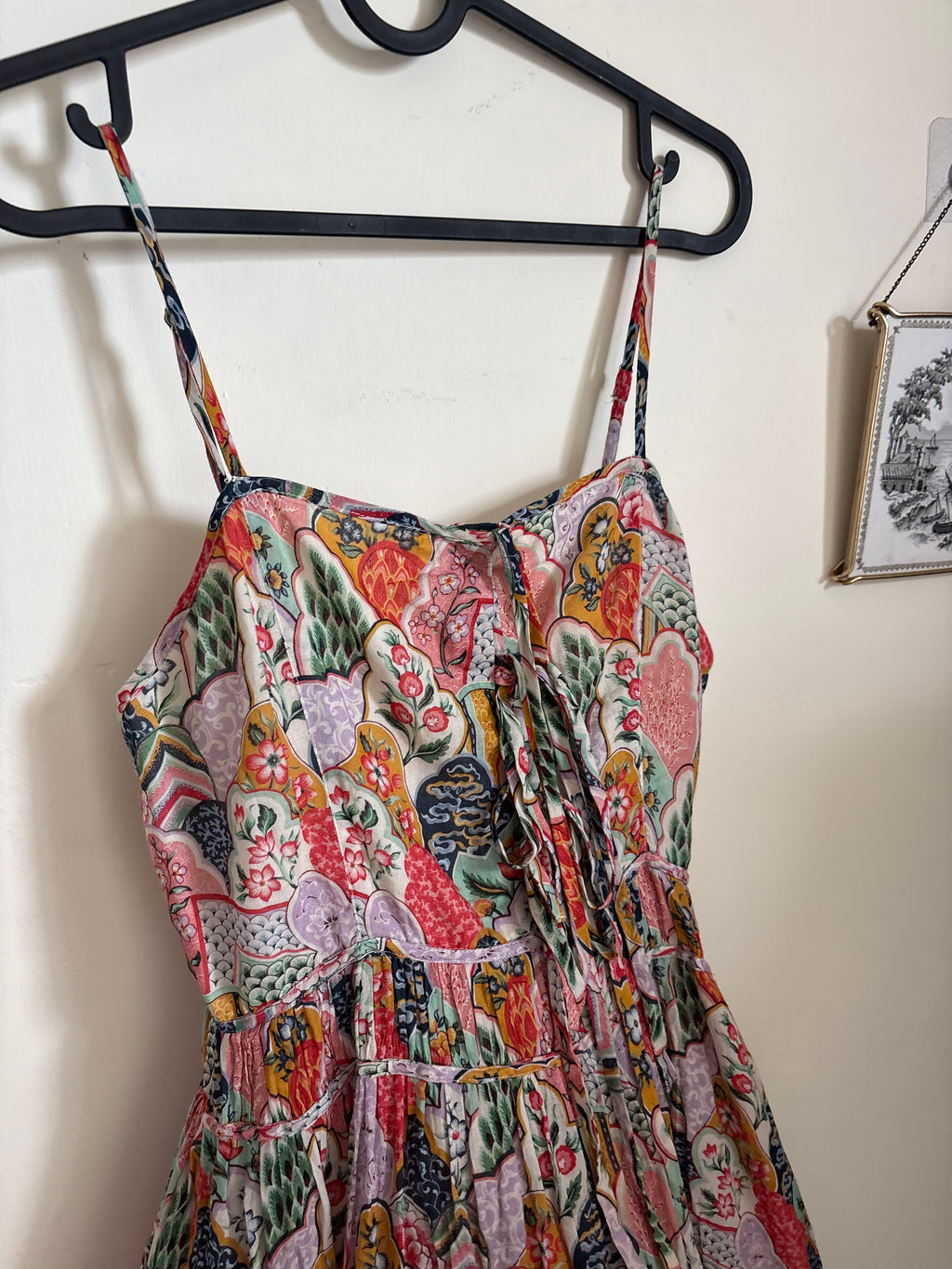RHODE VACATION PRINTED DRESS S