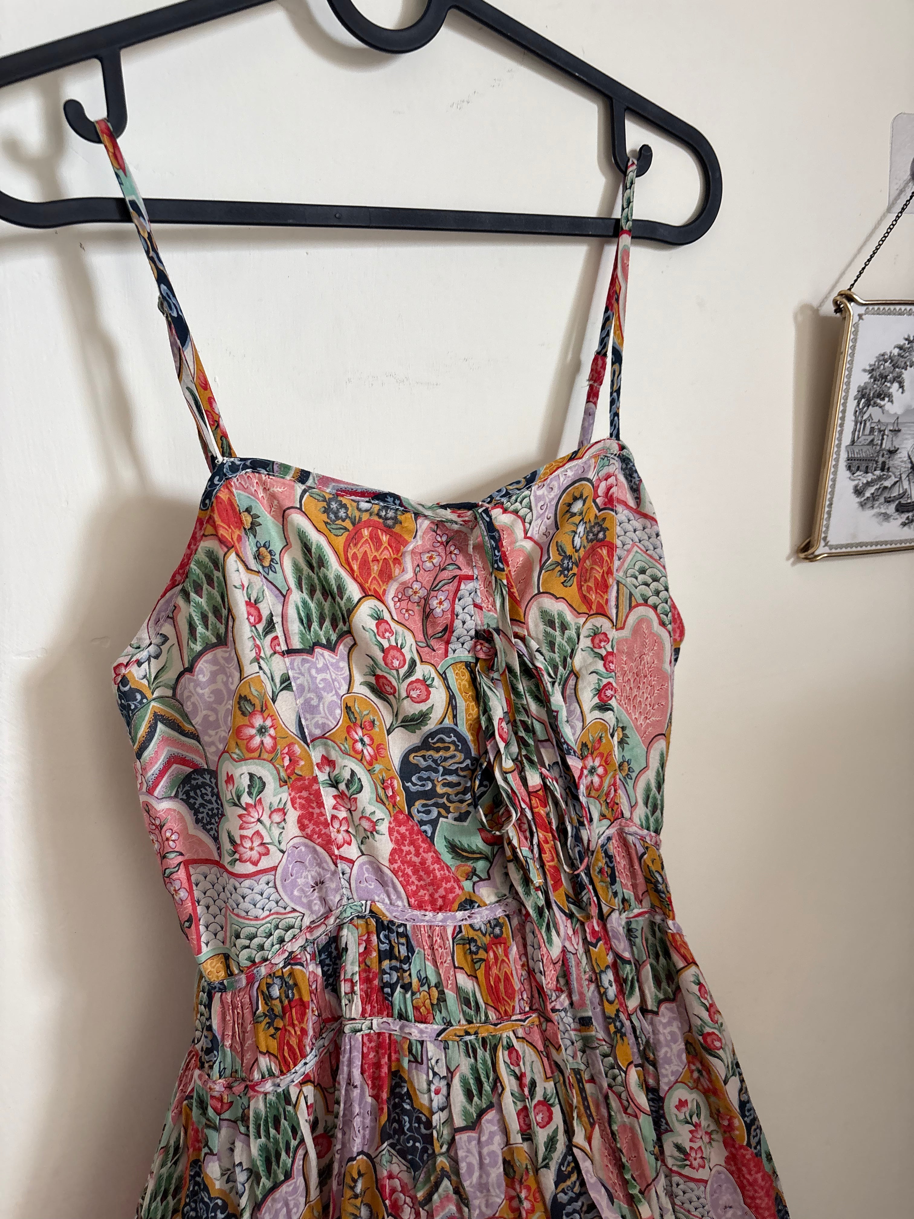 RHODE VACATION PRINTED DRESS S