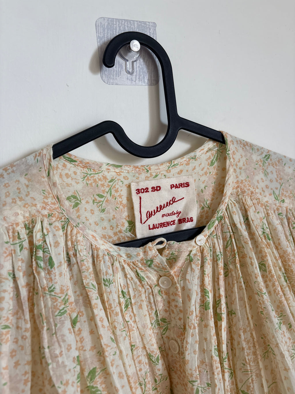 LAURENCE BRAS CIGAR DRESS IN YELLOW FLORAL M