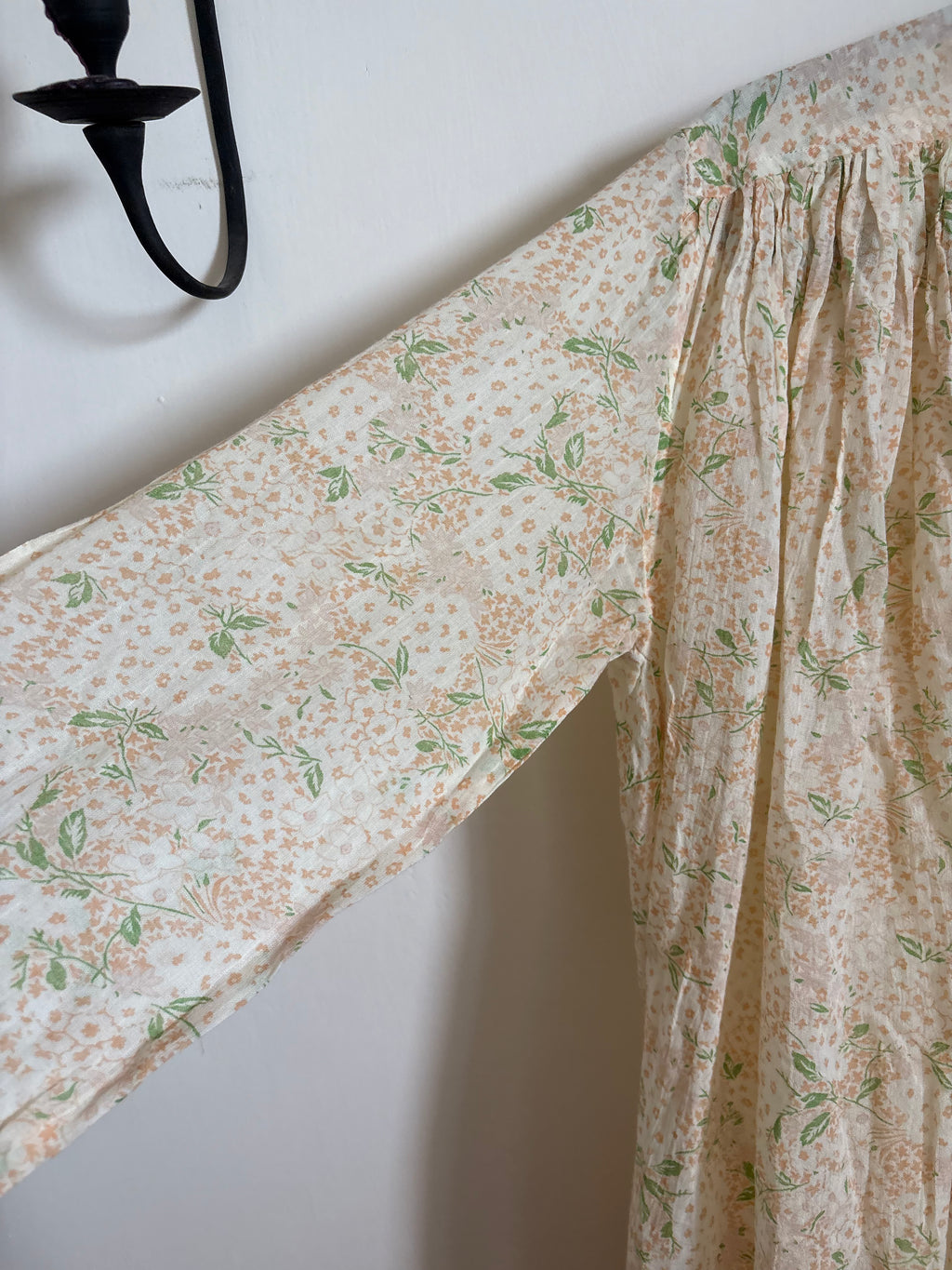 LAURENCE BRAS CIGAR DRESS IN YELLOW FLORAL M