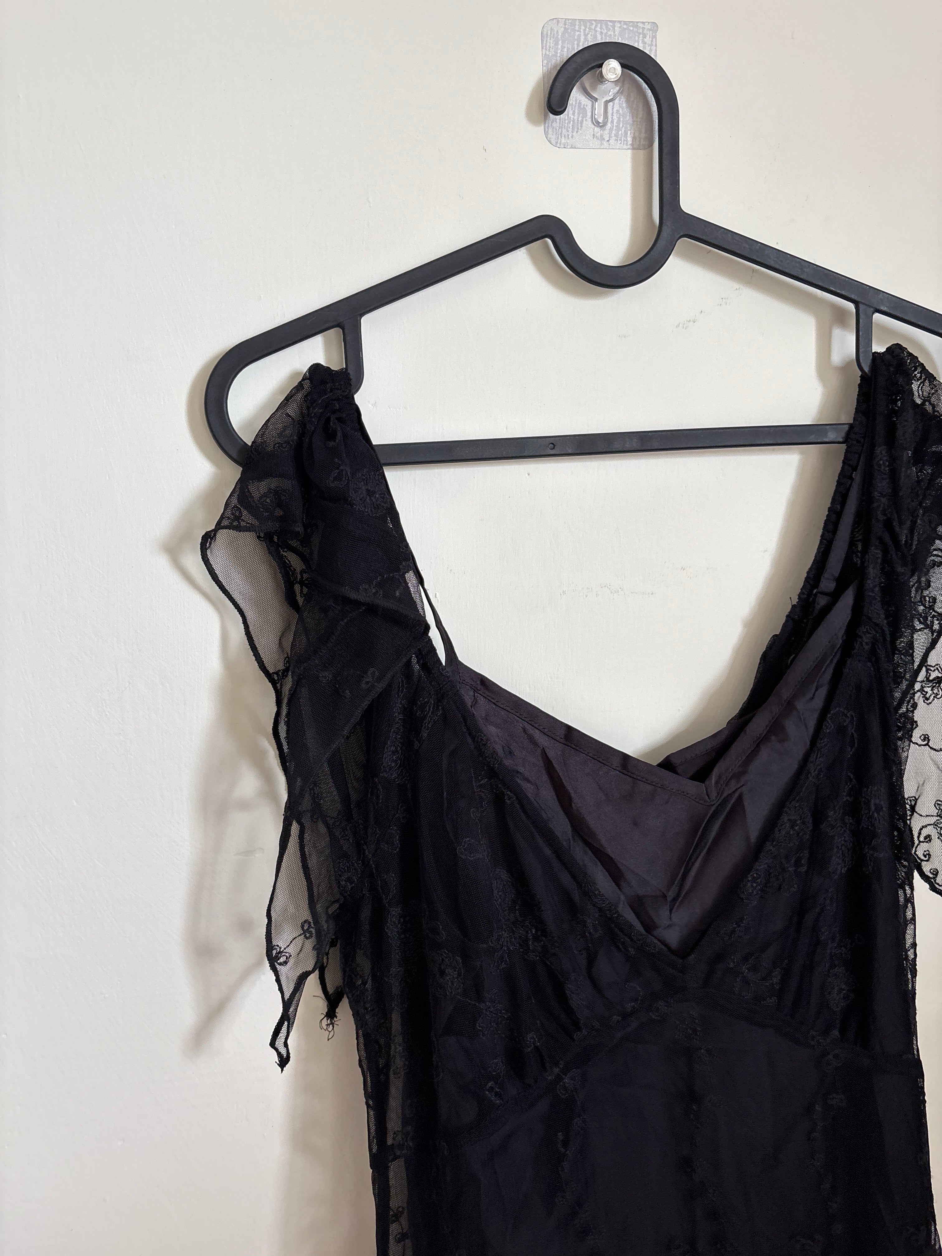 Light Before Dark Vixen Sheer Embroidered Maxi Dress