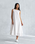 NICOBAR LINEN DRESS (ALTERED) XL