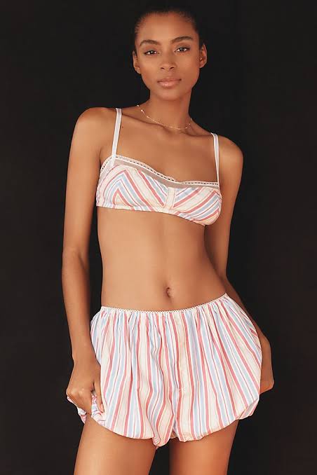 By Anthropologie Bubble-Hem Bloomer Boxer Shorts /28-30"