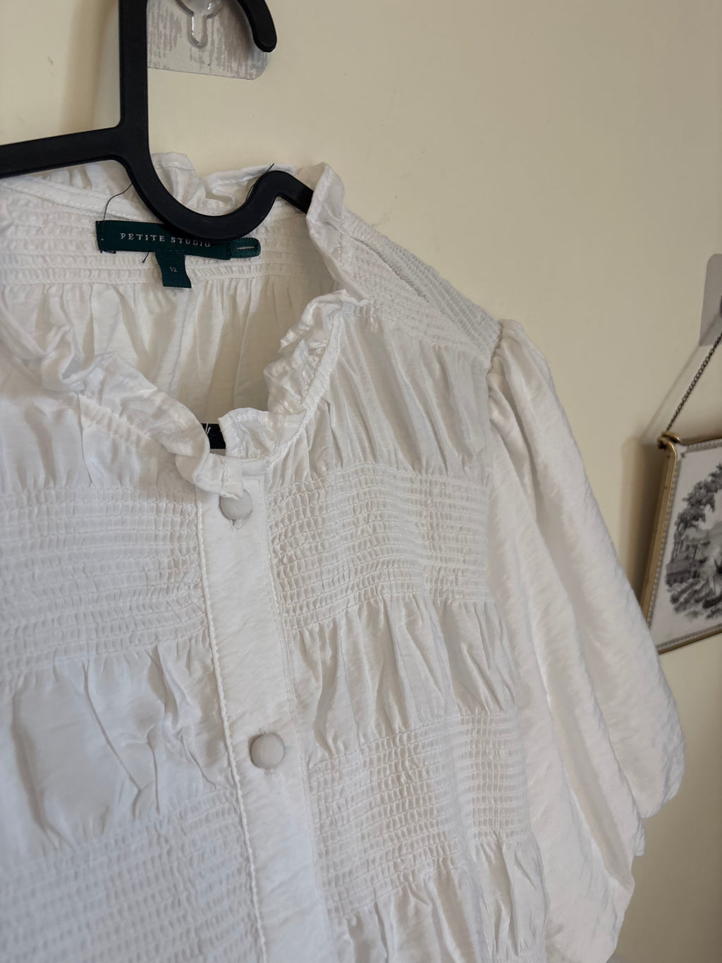 PETITE STUDIO Women's short-sleeved blouse L