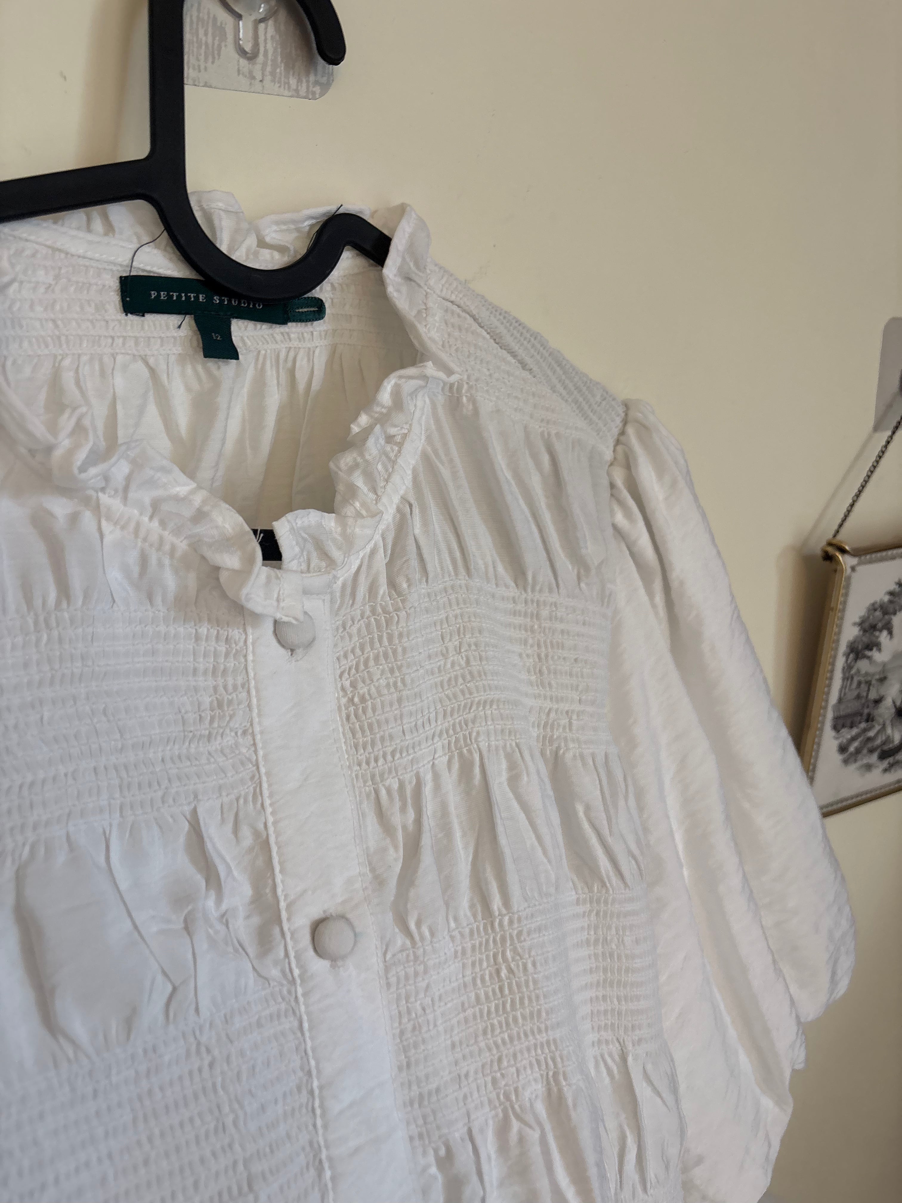 PETITE STUDIO Women's short-sleeved blouse L