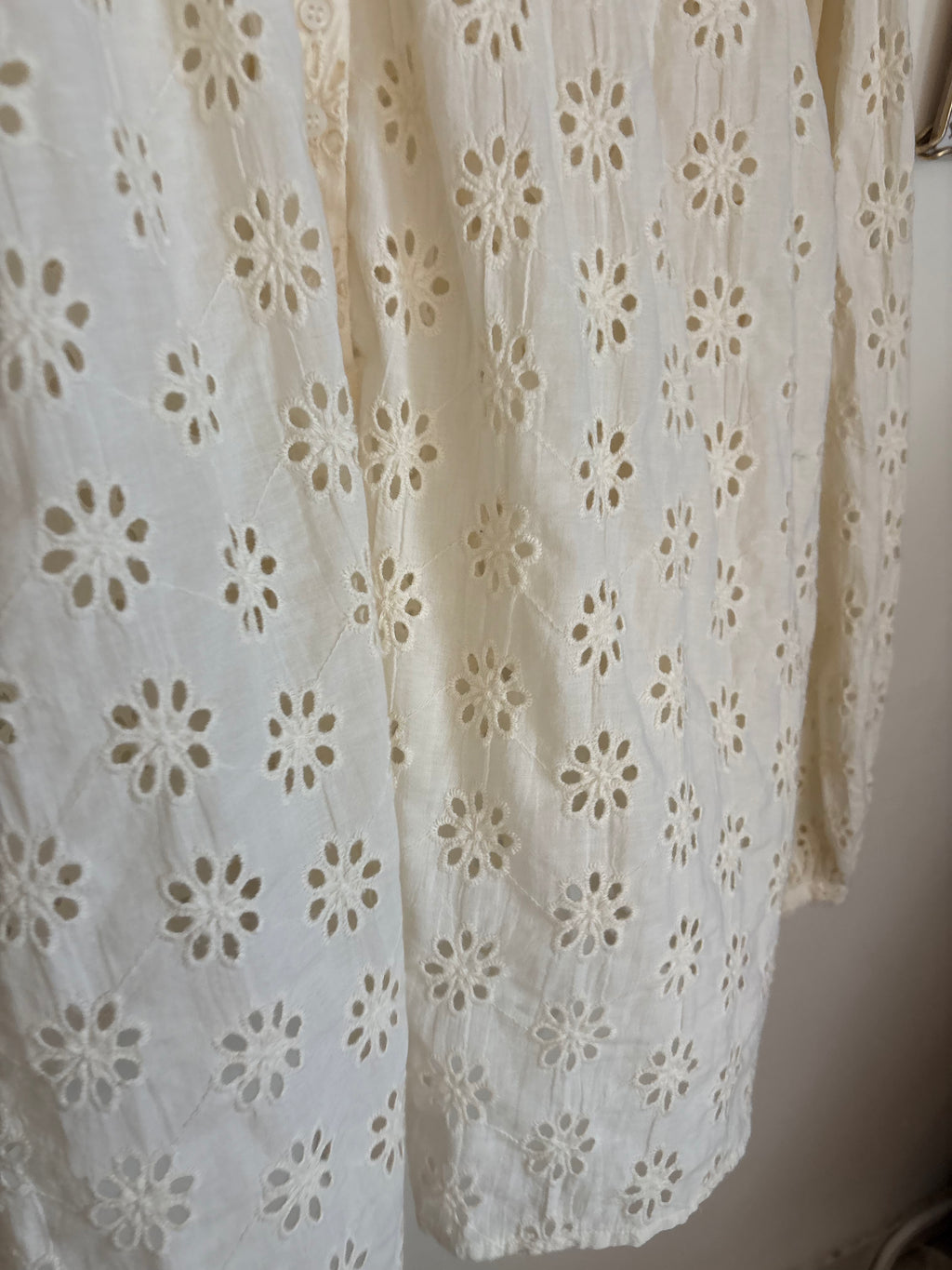 DES PETITS HOUTS SOPHIE CREME BLOUSE M