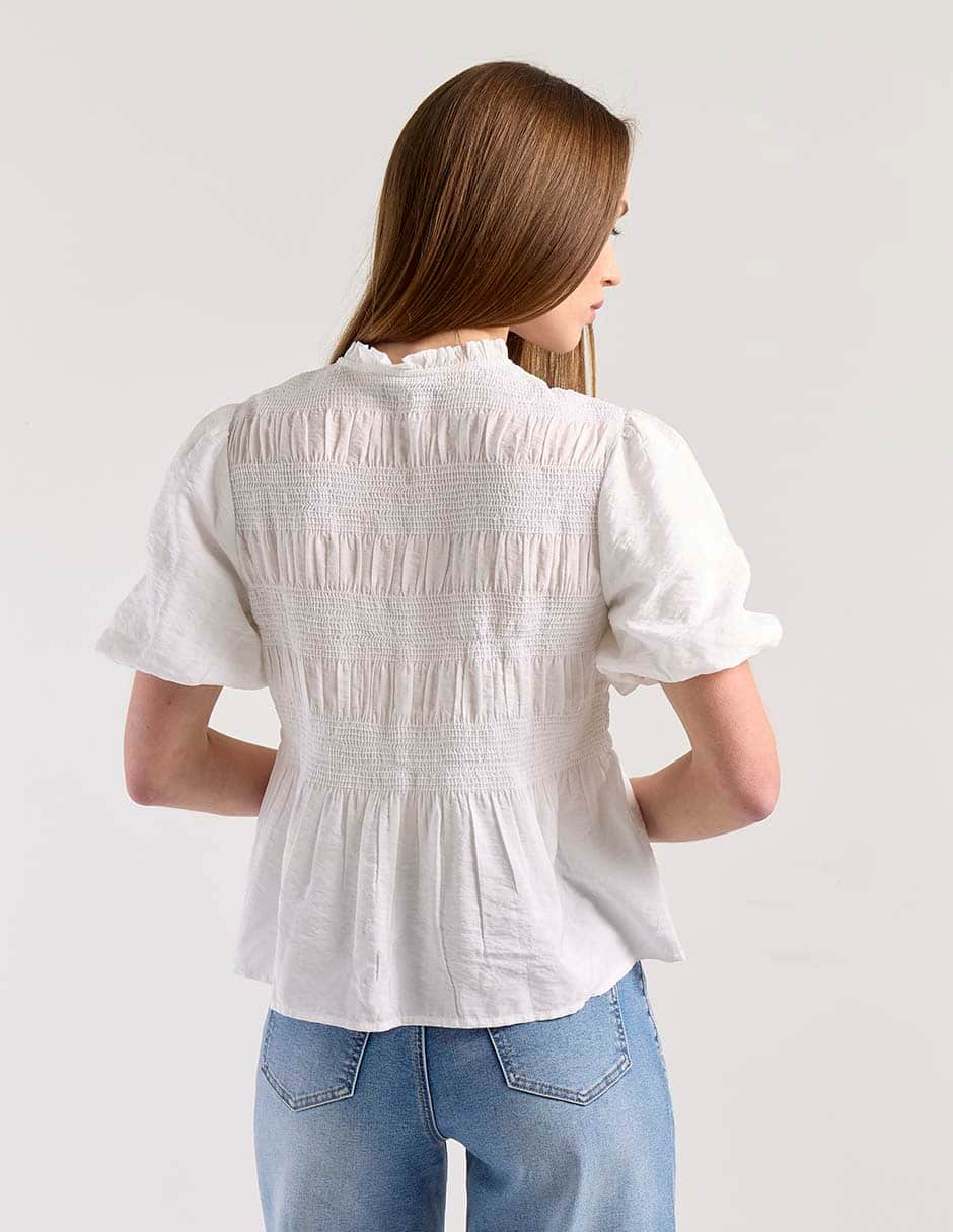 PETITE STUDIO Women's short-sleeved blouse L