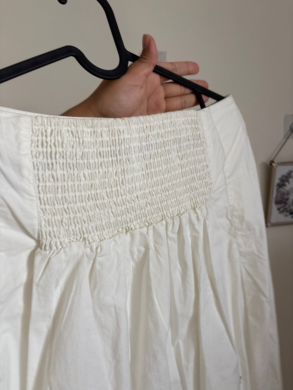 Veda Cotton Blend Bubble Skirt 30"