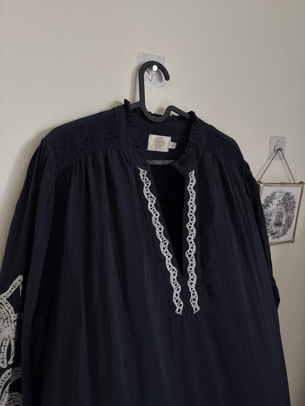 WAUW Roberta dress navy L/XL