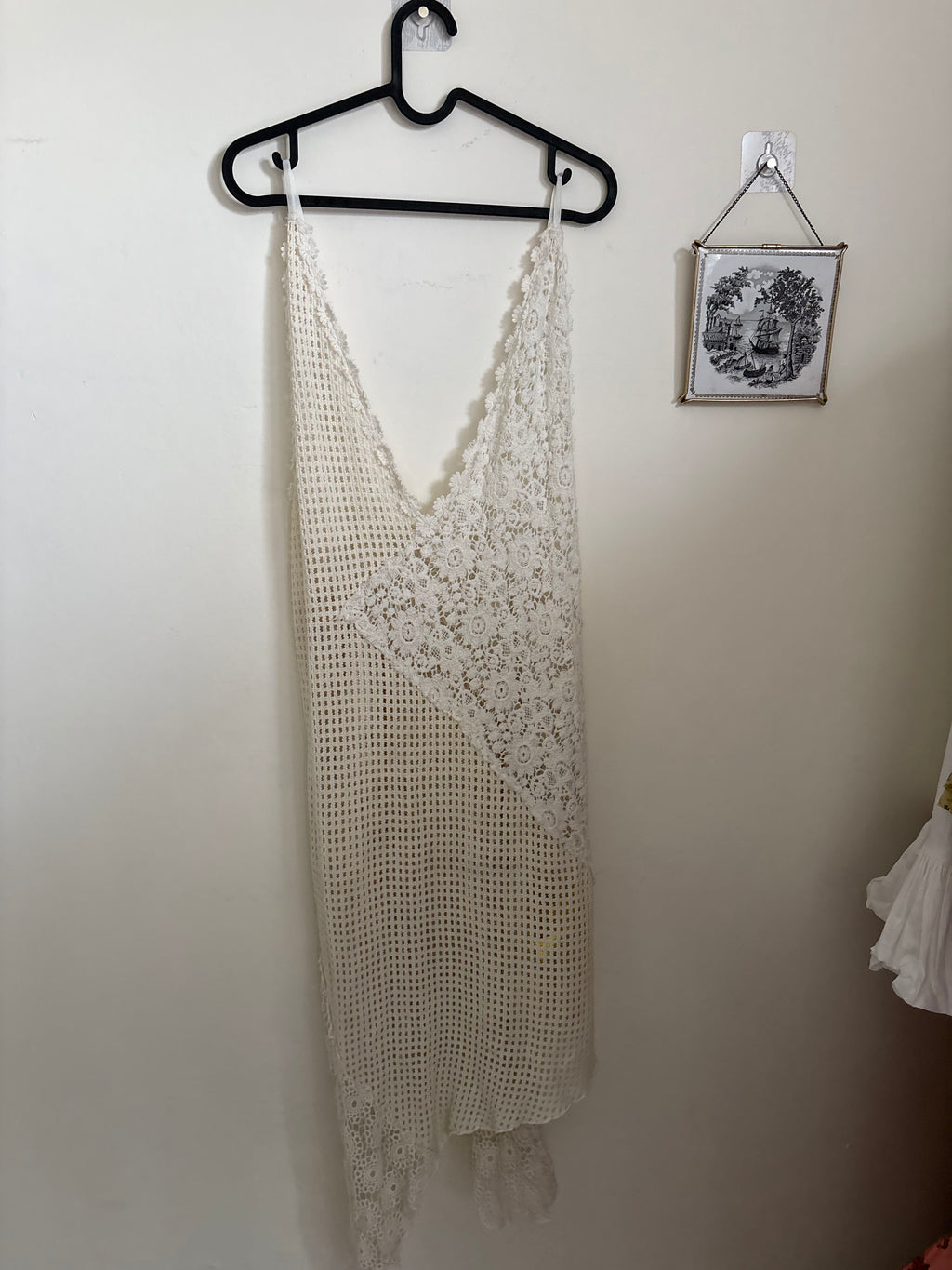 LACE PATCHWORK DRESS FS