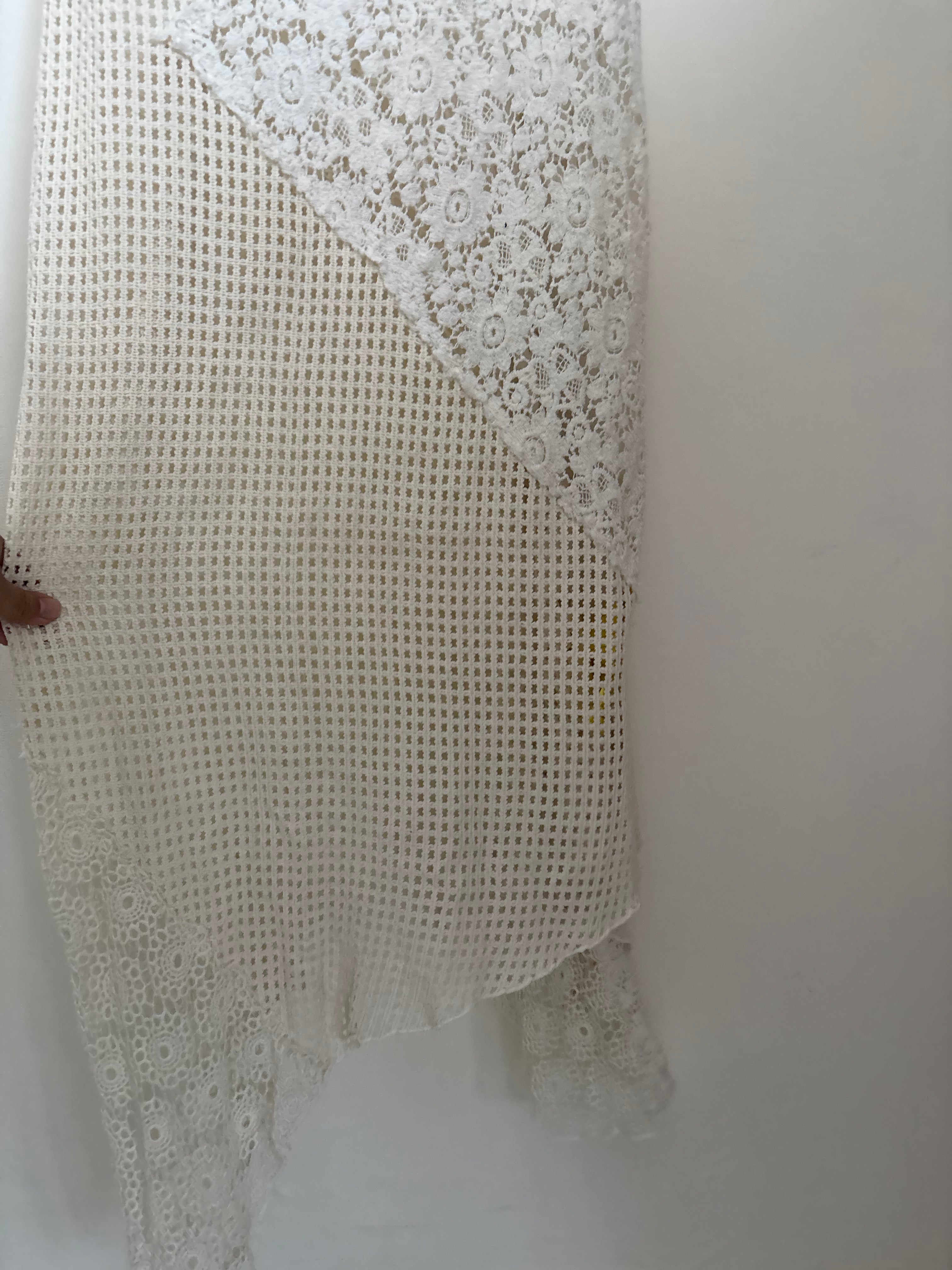 LACE PATCHWORK DRESS FS