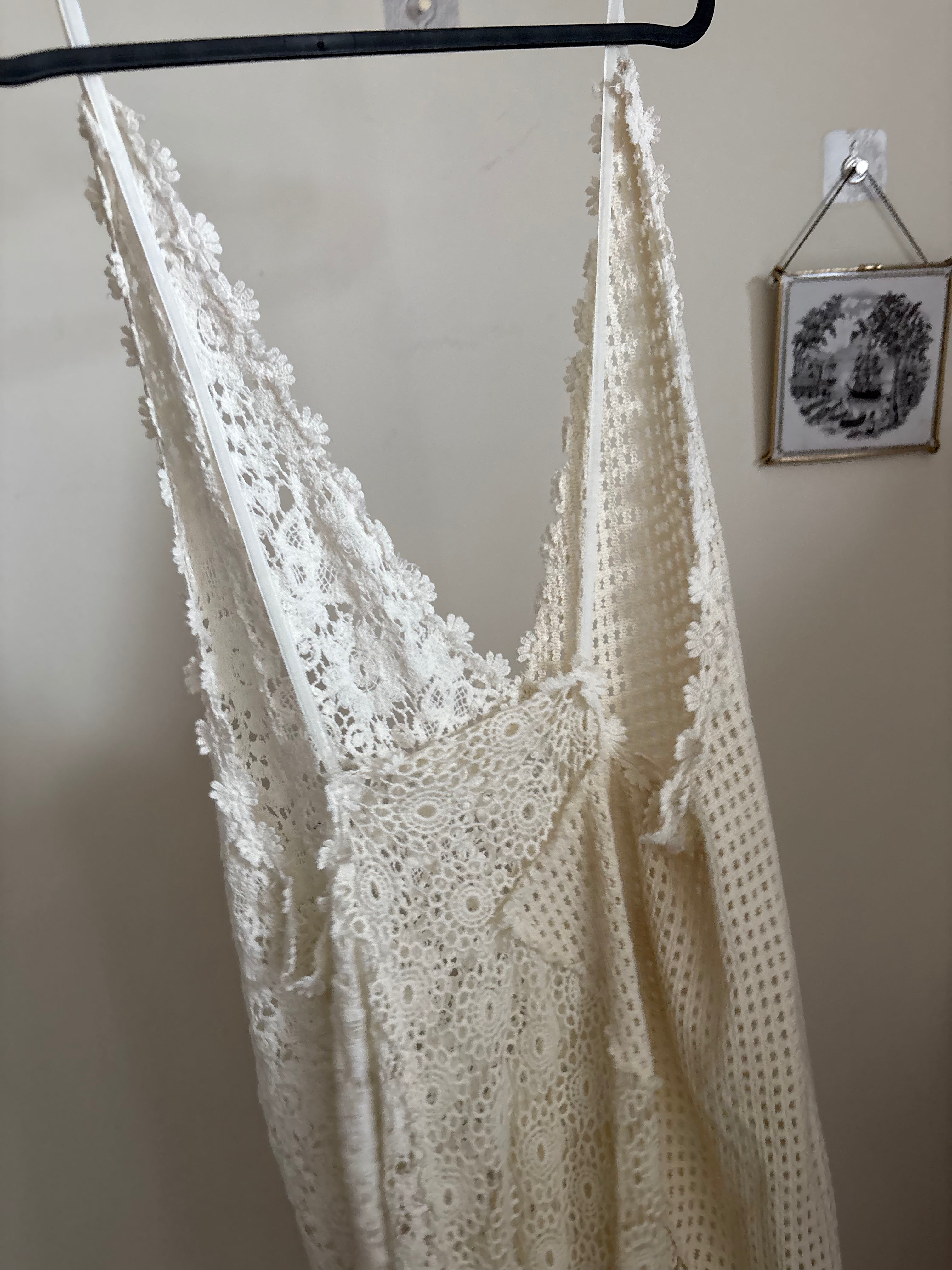 LACE PATCHWORK DRESS FS