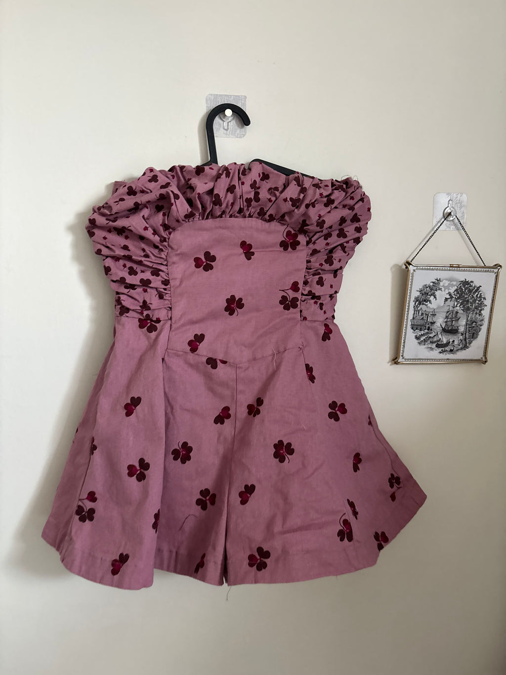 Free People x REVOLVE Rolland Romper in Mauve Combo S