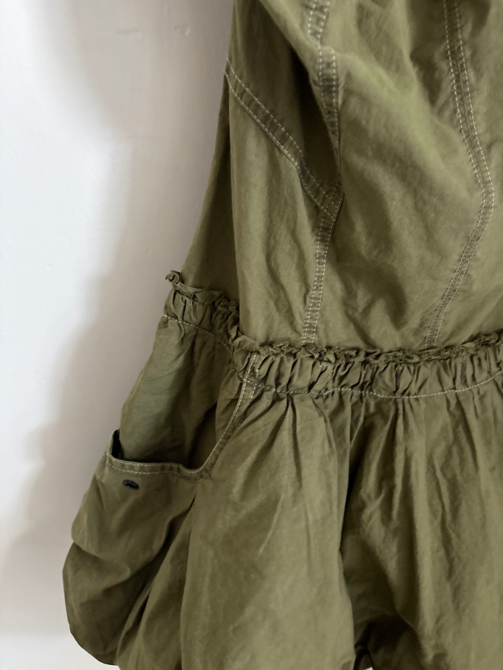 urban outfitters Rex Strapless Cargo Bubble Hem Mini Dress Urban Outfitters S/M