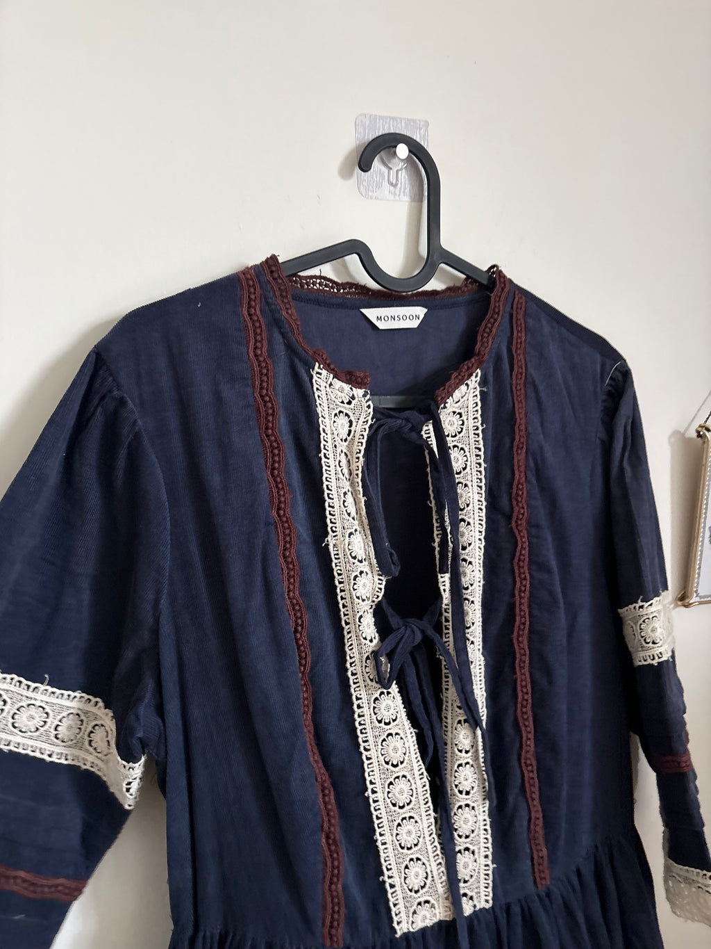 MONSOON CORDUROY DRESS M/L