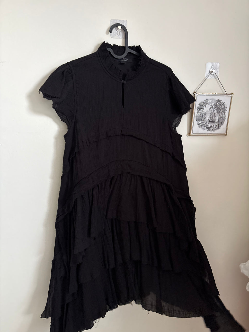 ALL SAINTS CAVARLY COTTON MINI DRESS