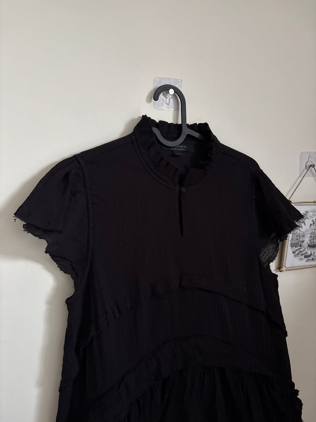 ALL SAINTS CAVARLY COTTON MINI DRESS