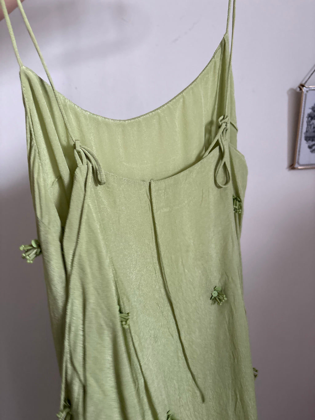 L'Academie Brynn Gown in Pale Green M