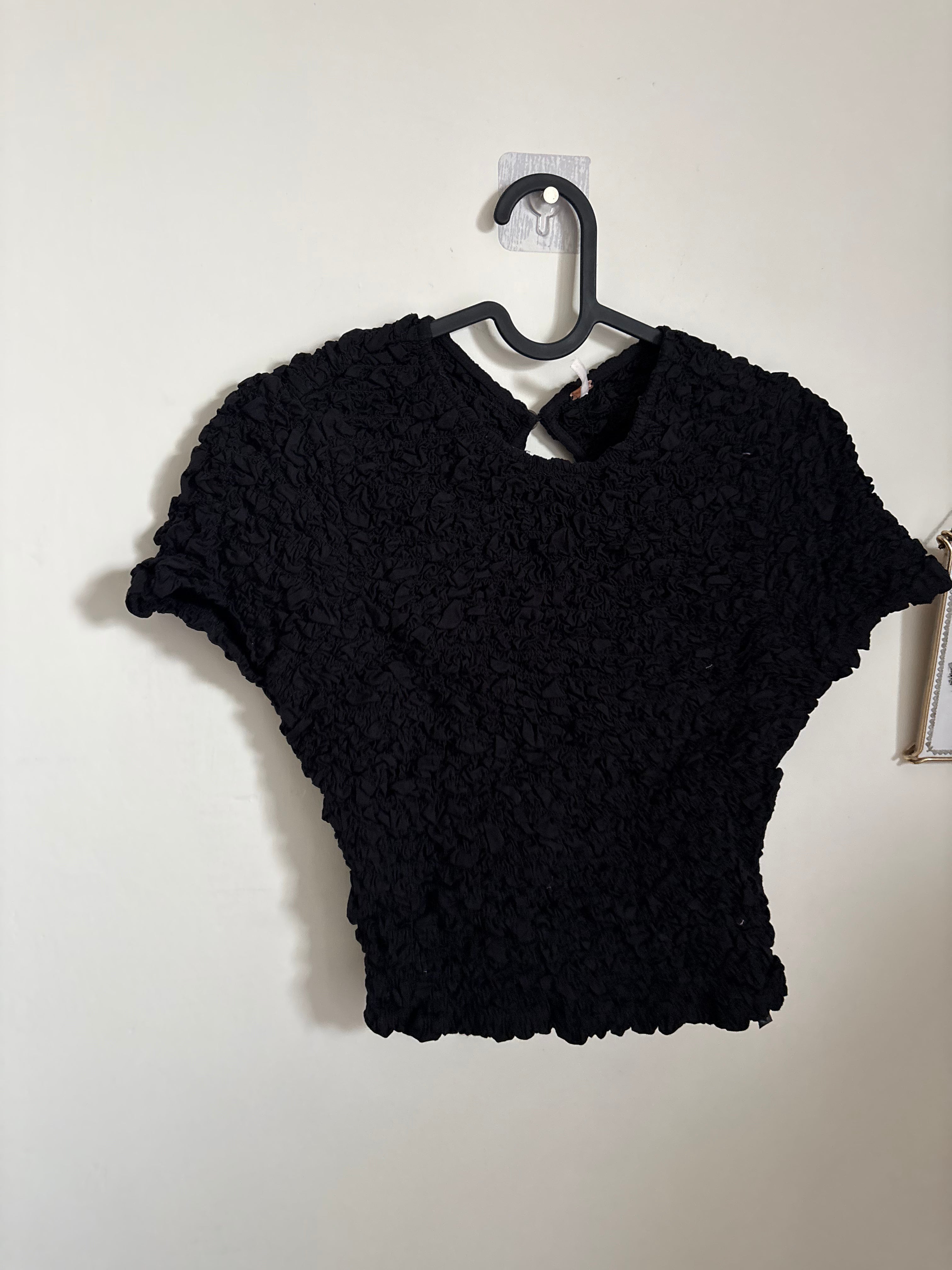 FREE PEOPLE CARINO TOP IN BLACK M