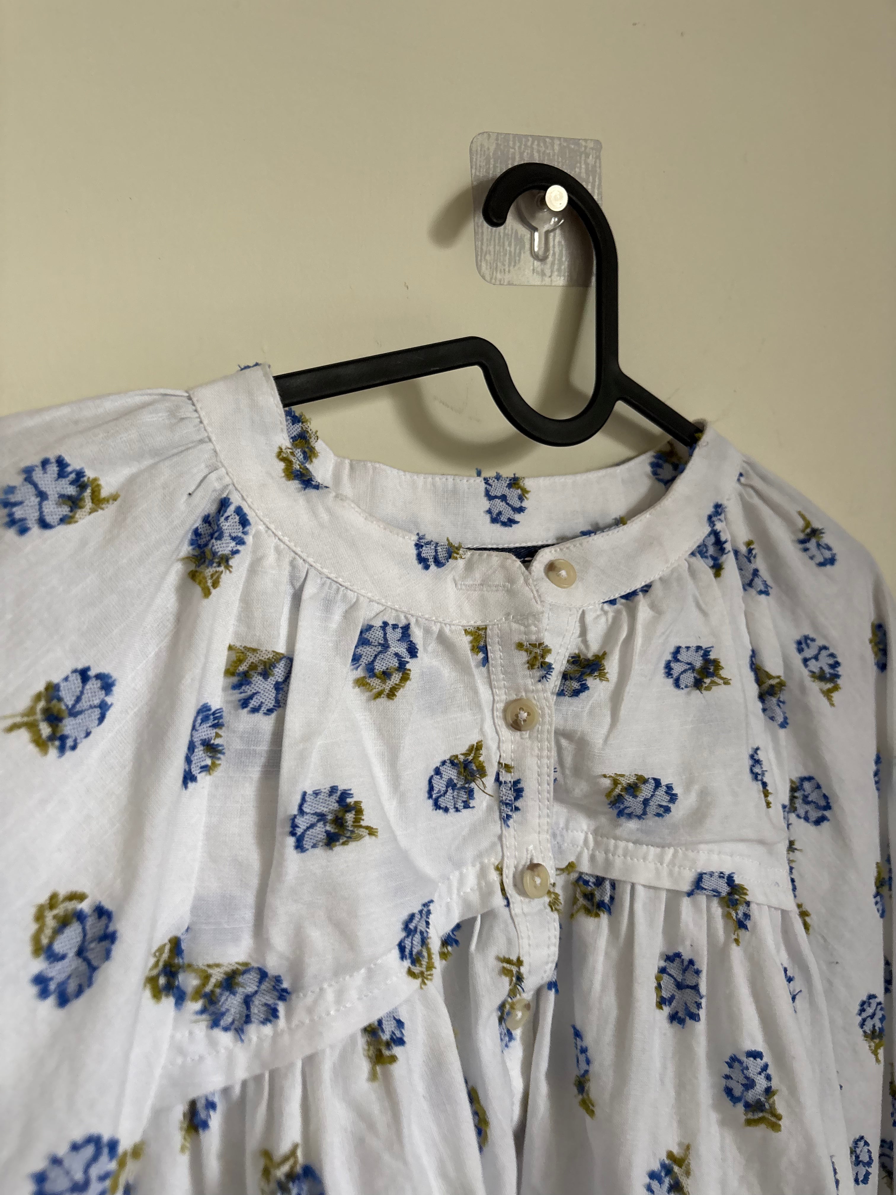 PILCRO Babydoll Batwing Blouse S/M