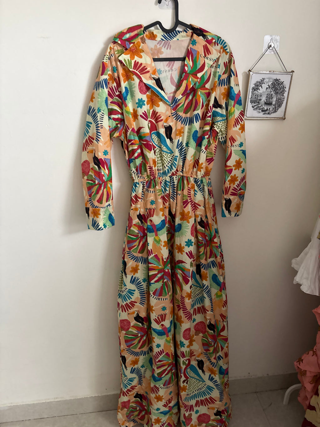 COOSY SAMPLE PRINTED DRESS L