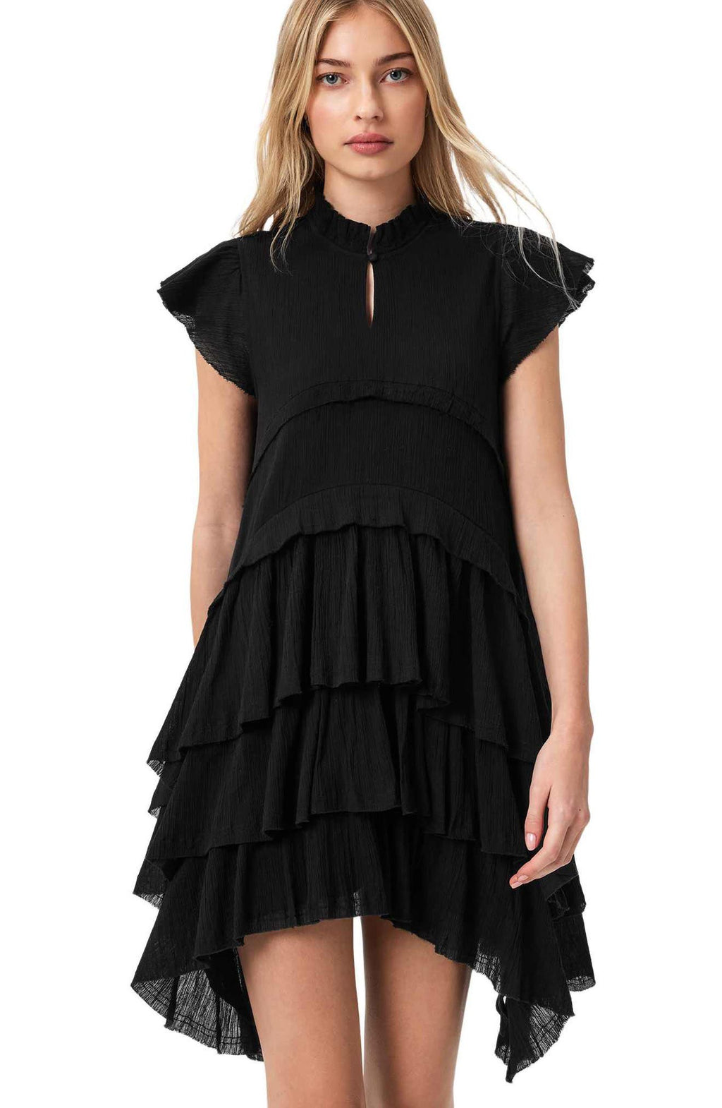 ALL SAINTS CAVARLY COTTON MINI DRESS