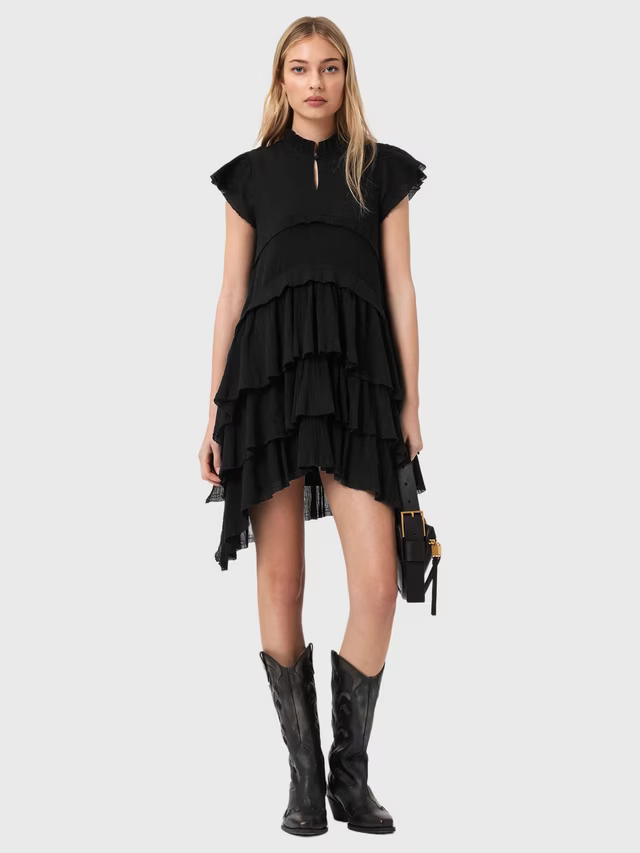 ALL SAINTS CAVARLY COTTON MINI DRESS