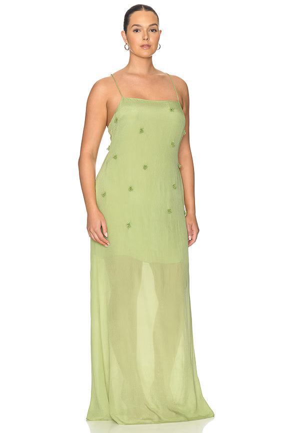 L'Academie Brynn Gown in Pale Green M