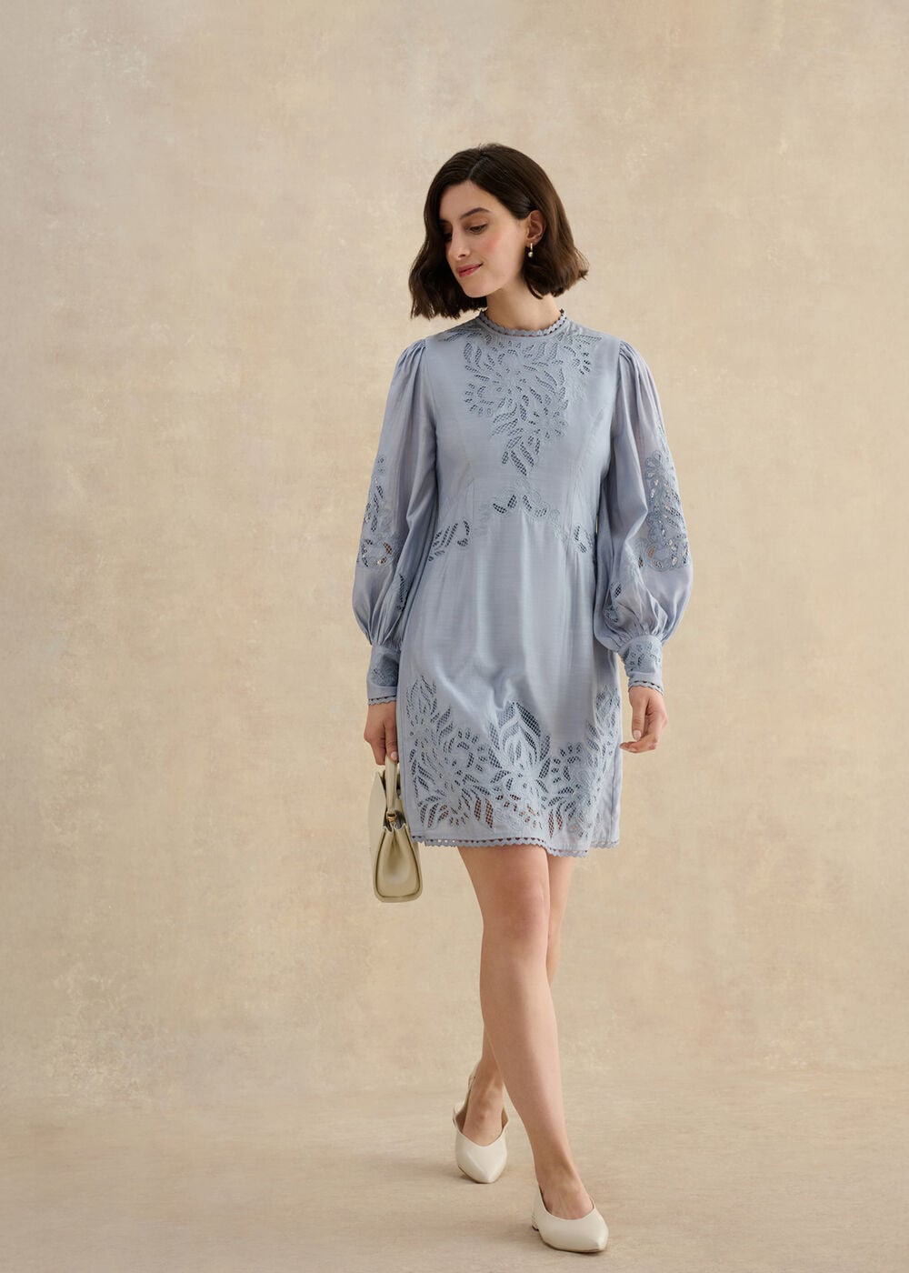 HOBBS LONDON Limited Collection Witley Dress UK 14