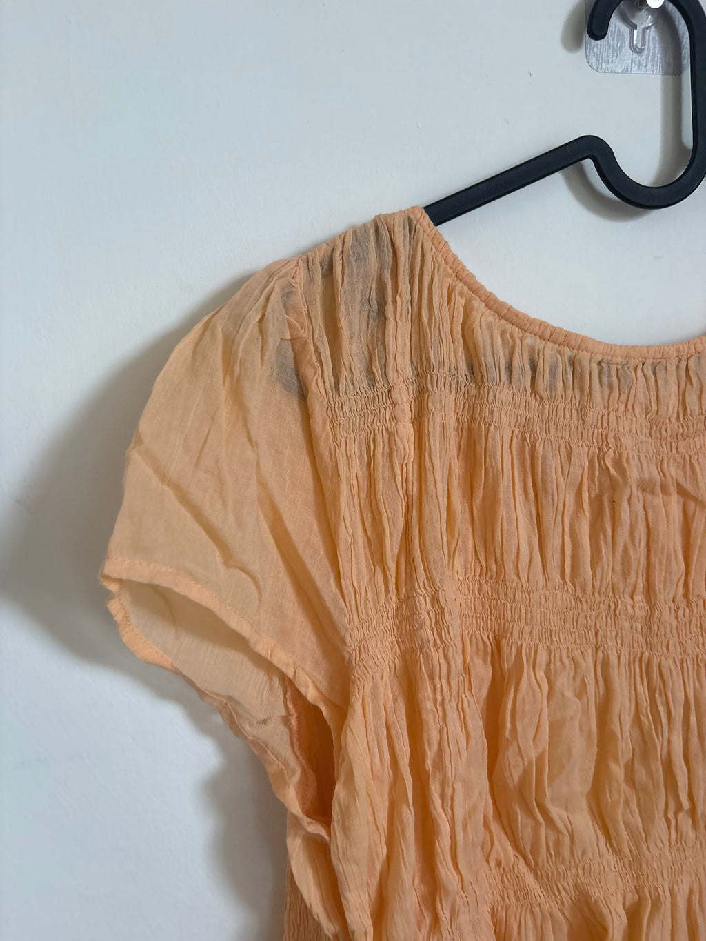 free-est Women's Blue Aven Cotton Top M