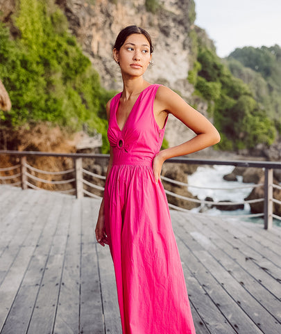 CLEOBELLA X BARBIE CHARAYA ANKLE DRESS S