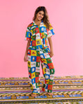 KIP&CO X MIFFY MIFFY'S ADVENTURES SHIRT & PANT PYJAMA SET