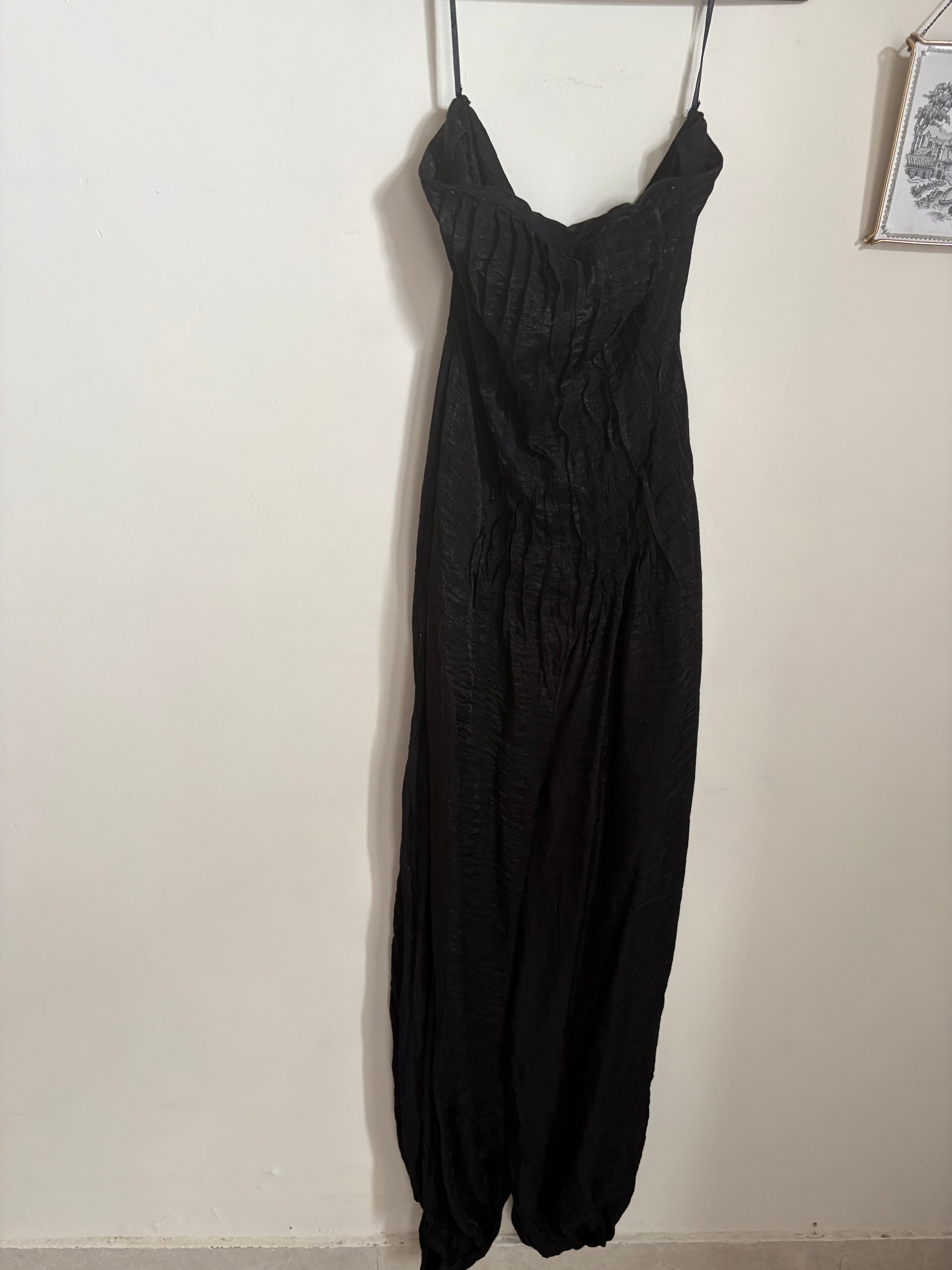 NEXT BLACK BALOON FIT JUMPSUIT M
