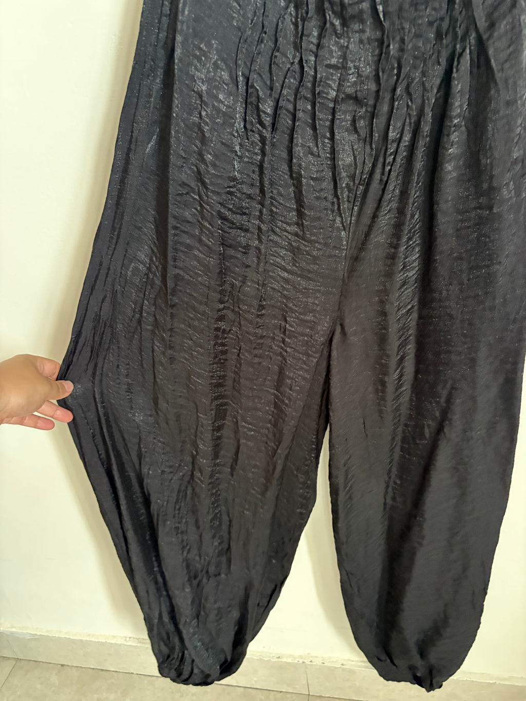 NEXT BLACK BALOON FIT JUMPSUIT M