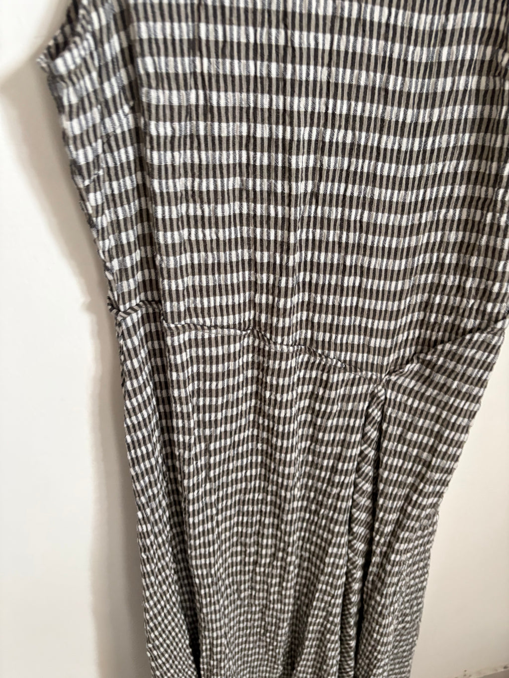 MAAG ASYMMETRIC Day dress - mottled dark brown M