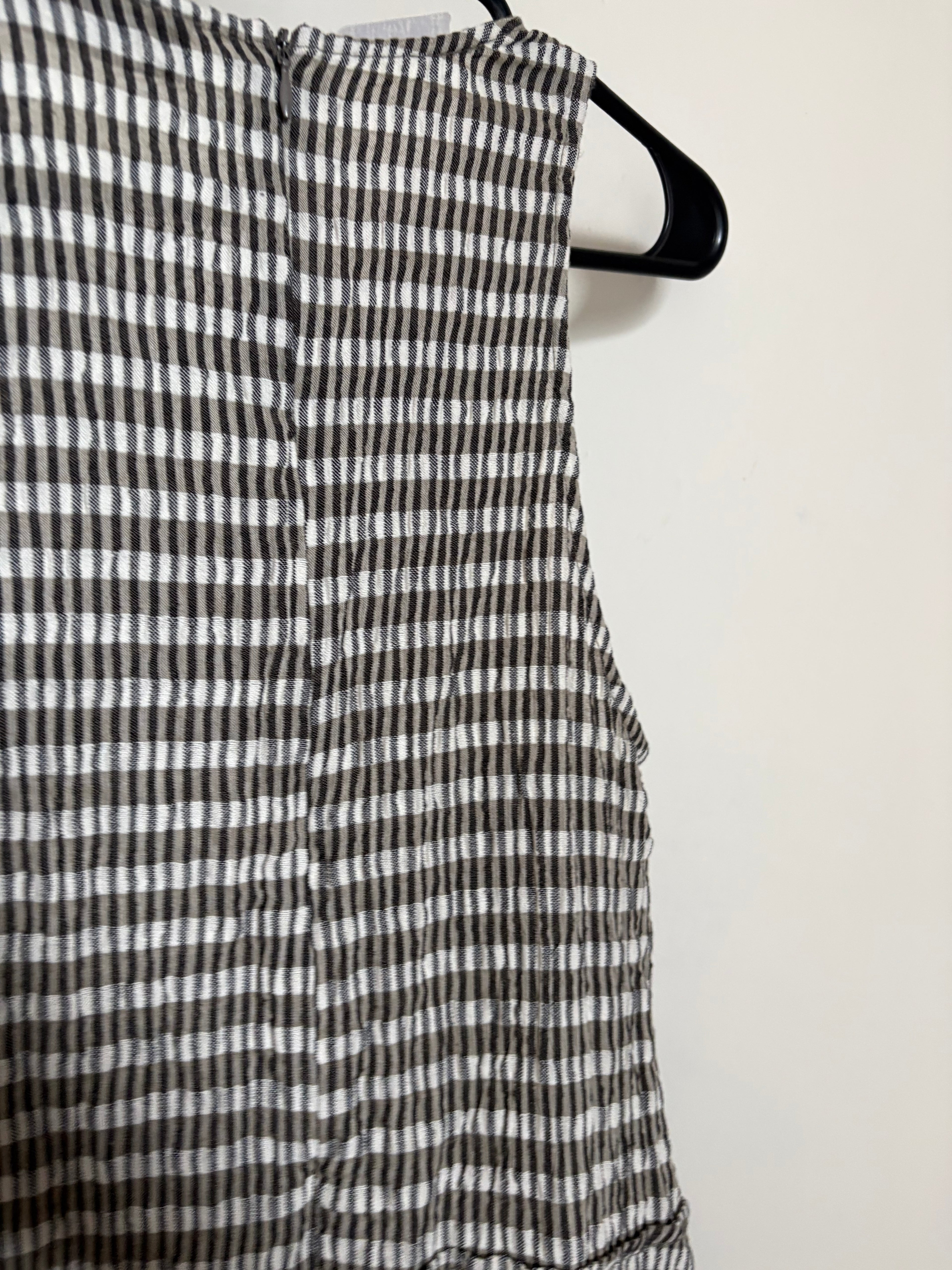 MAAG ASYMMETRIC Day dress - mottled dark brown M