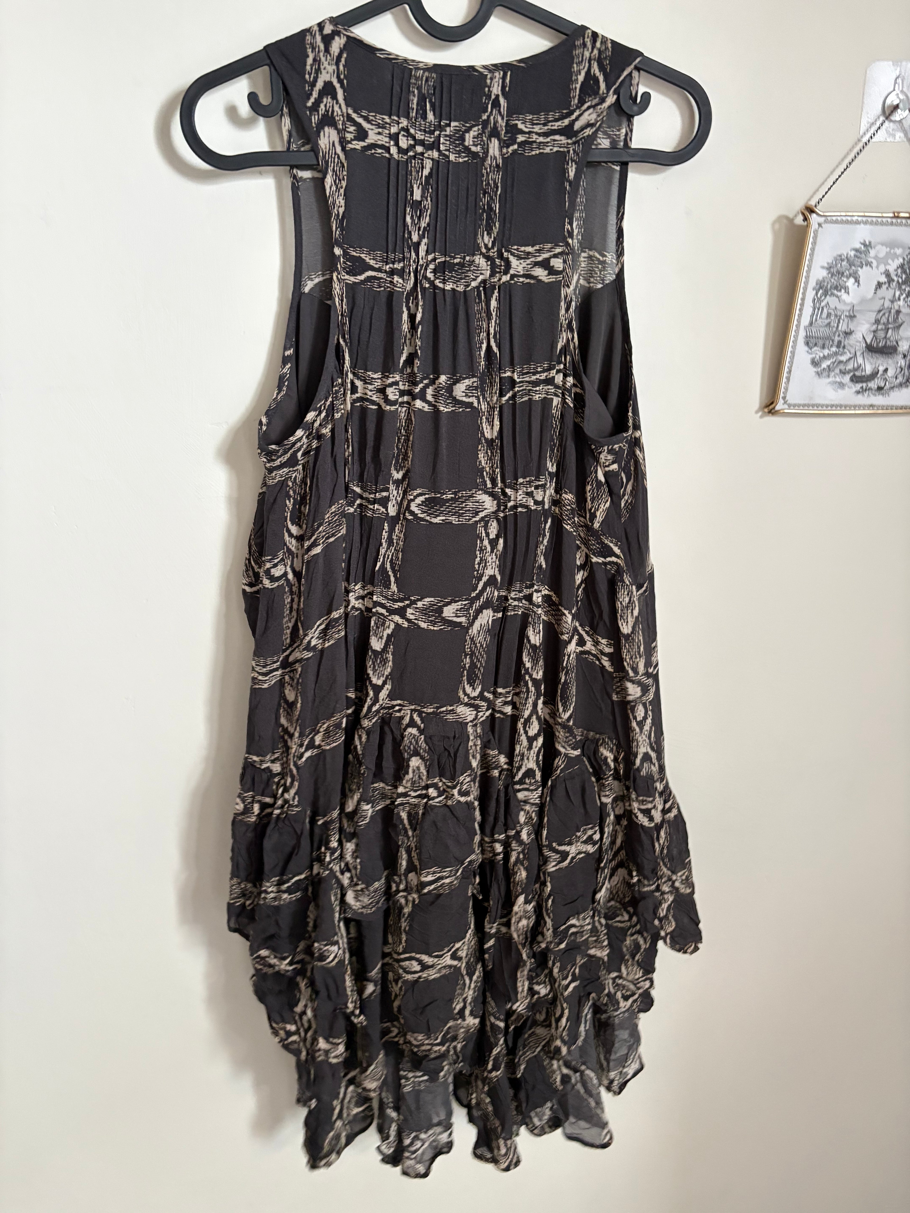 AllSaints Brown Gretel Dress